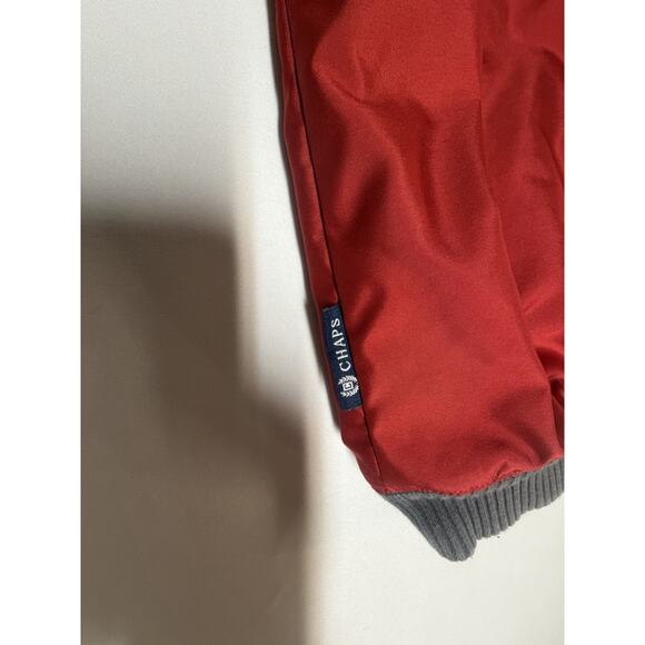 Red Mens Chaps Ralph Lauren Insulated-Fleece Lined Vest Size L - Picture 3 of 12